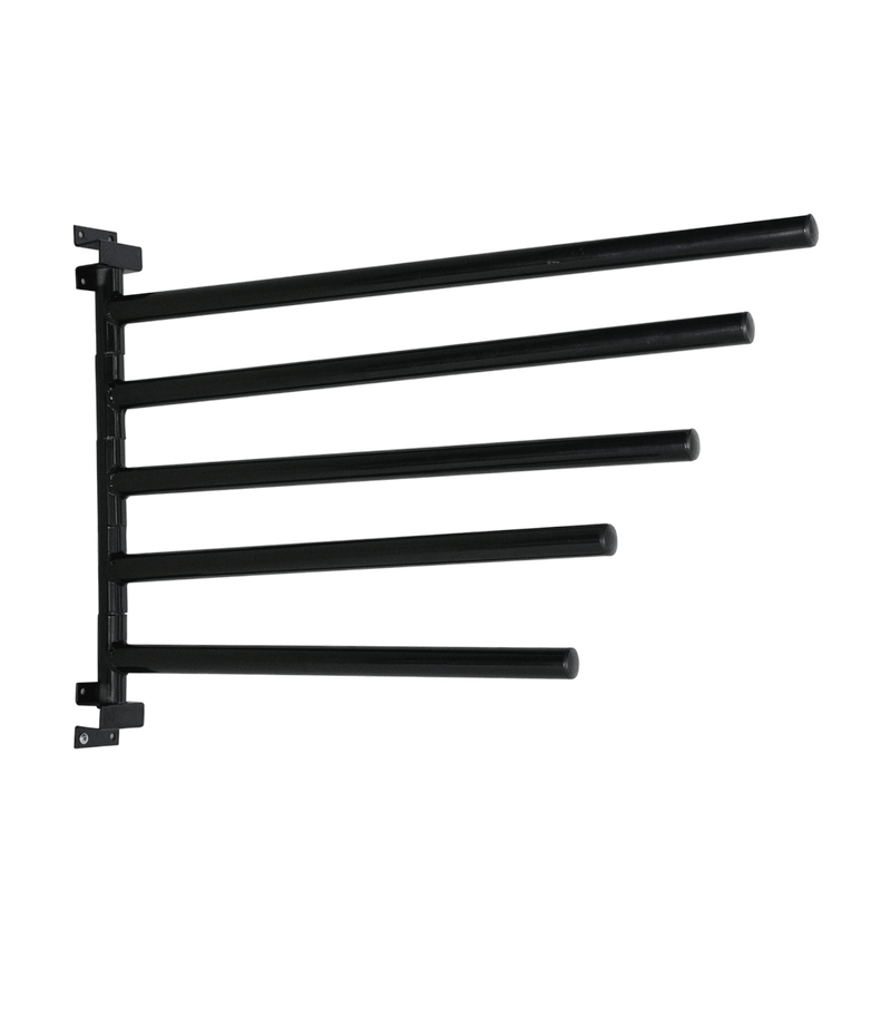 Schabrackenhalter mit 5 schwenkbaren Armen