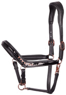 Lederhalfter Denici Cavalli Indigo Cob