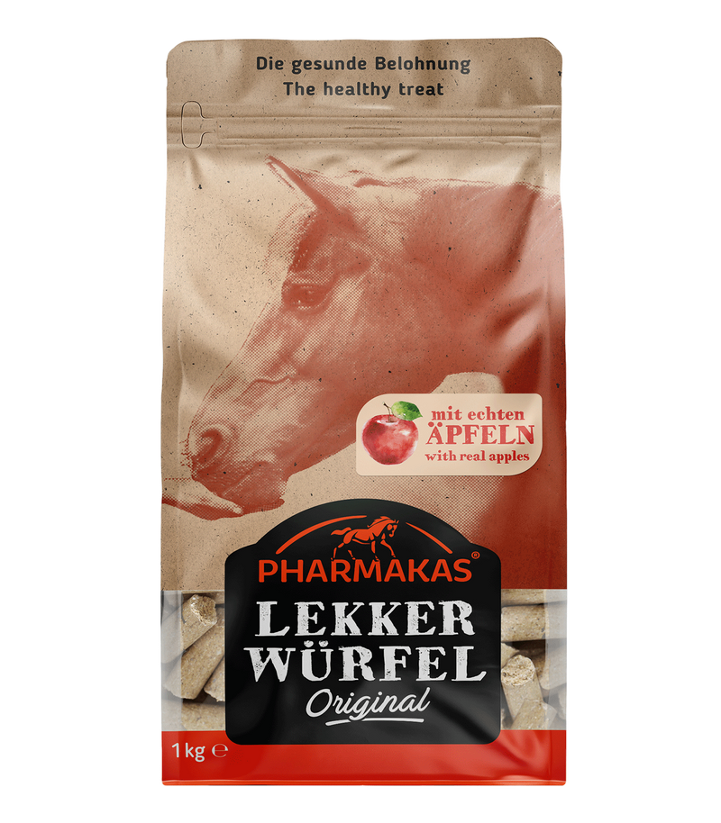 Pharmakas® Lekkerwürfel Apfel, 1 kg