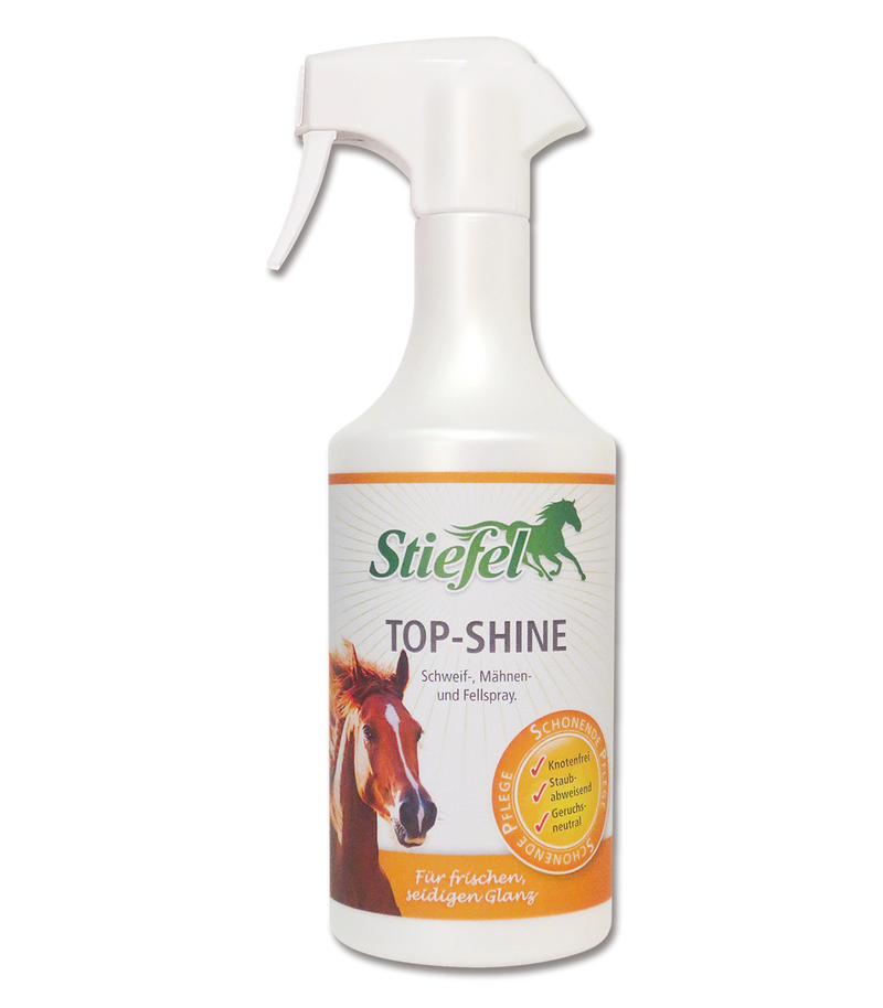 Stiefel Fell - und Mähnenspray TOP-SHINE , 750 ml