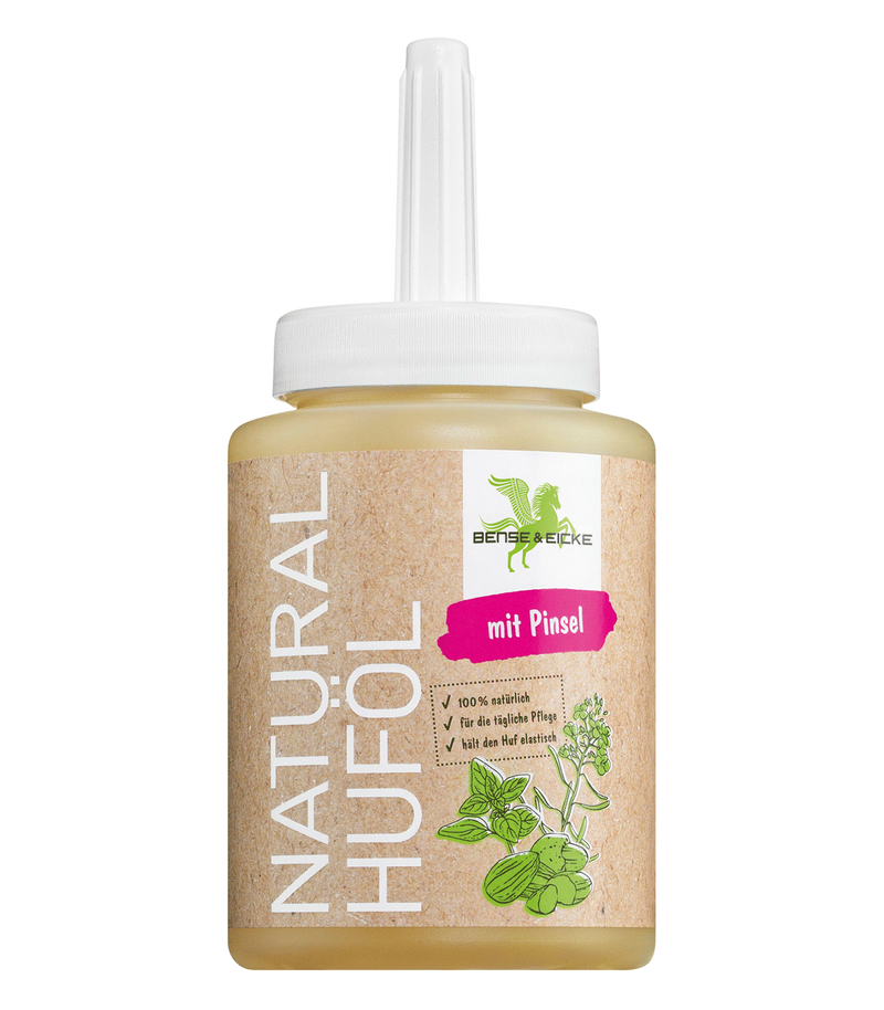 Bense & Eicke Natural Huföl mit Pinsel, 450 ml
