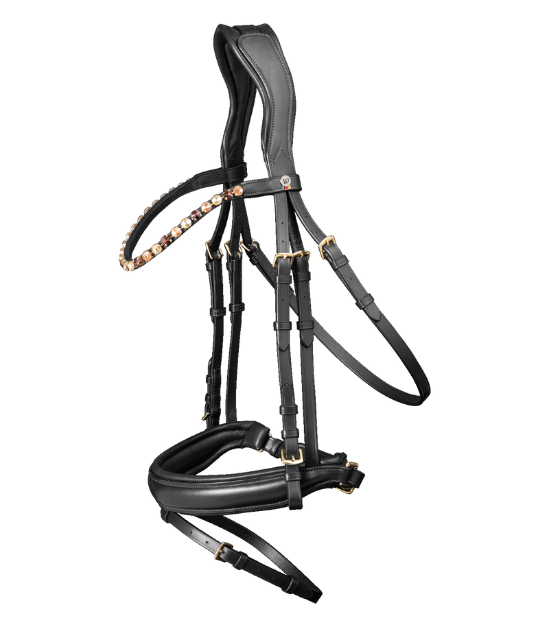 Waldhausen X-Line Trensenzaum Goldheart