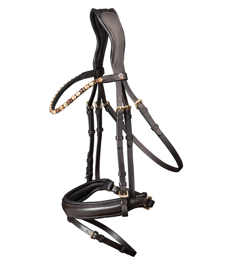 Waldhausen X-Line Trensenzaum Goldheart