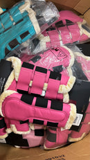 Sonderposten HKM Gamaschen Premium Fur Fell