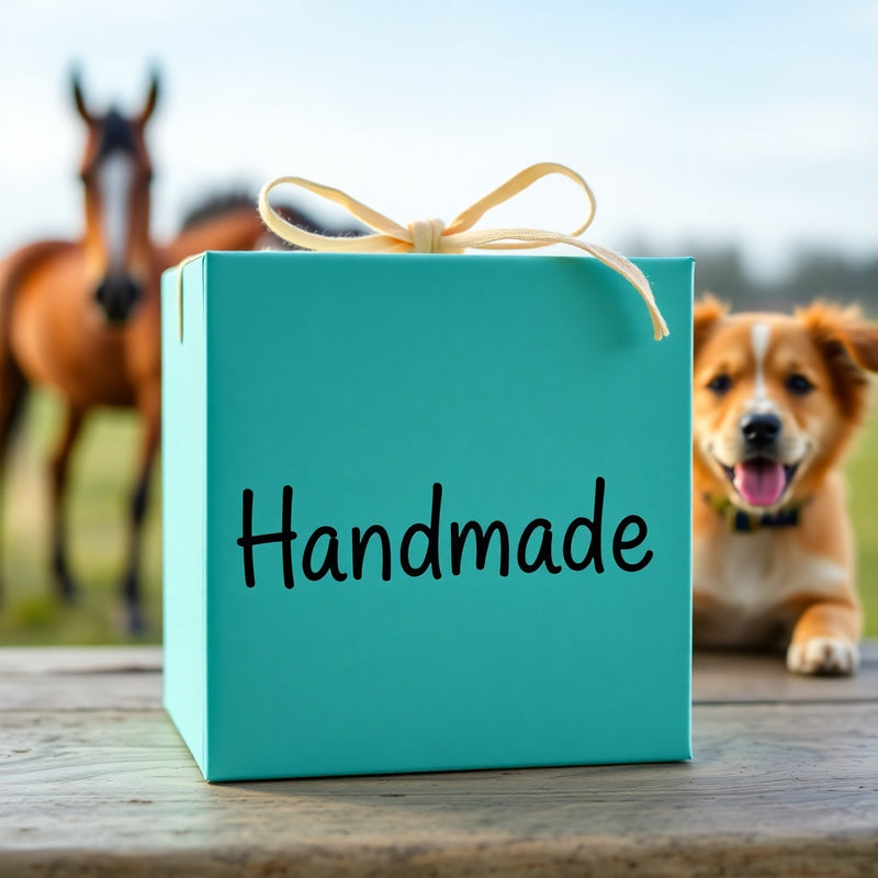 🎁🐎🐶Überraschungsbox Handmade Produkte Pferd oder Hund
