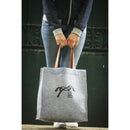 PENELOPE TASCHE „FEUTRE“ Grau schwarz