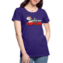 Premium T-Shirt Cute but Psycho - Lila