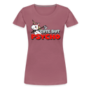 Premium T-Shirt Cute but Psycho - Malve