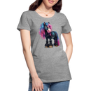 Premium T-Shirt Tinker / Friese Comic - Grau meliert