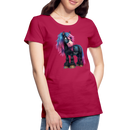 Premium T-Shirt Tinker / Friese Comic - dunkles Pink