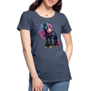 Premium T-Shirt Tinker / Friese Comic - Blau meliert