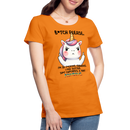 Premium T-Shirt B*tch Please Unicorn - Orange