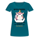 Premium T-Shirt B*tch Please Unicorn - Divablau