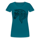 Premium T-Shirt Mandala Horse - Divablau