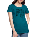 Premium T-Shirt Mandala Horse - Divablau