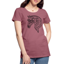 Premium T-Shirt Mandala Horse - Malve