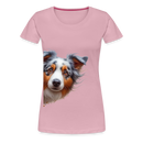 Premium T-Shirt Sweet Australian Sheperd - Hellrosa