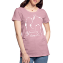 Frauen Premium T-Shirt You are my happy place - Hellrosa