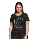 Frauen Premium T-Shirt You are my happy place - Anthrazit