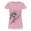 Frauen Premium T-Shirt Mosaik Horse - Hellrosa