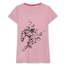 Frauen Premium T-Shirt Mosaik Horse - Hellrosa