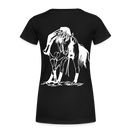 Frauen Premium T-Shirt Western Horse - Schwarz