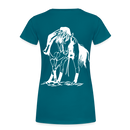 Frauen Premium T-Shirt Western Horse - Divablau
