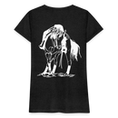 Frauen Premium T-Shirt Western Horse - Anthrazit
