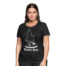 Frauen Premium T-Shirt Western - Anthrazit