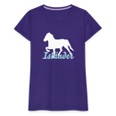 Frauen Premium T-Shirt Isländer - Lila