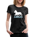 Frauen Premium T-Shirt Isländer - Anthrazit