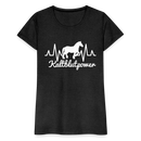 Frauen Premium T-Shirt Kaltblutpower - Anthrazit
