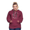 Frauen Premium Hoodie You are my happy place - Bordeaux