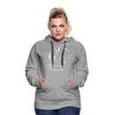 Frauen Premium Hoodie You are my happy place - Grau meliert