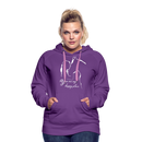 Frauen Premium Hoodie You are my happy place - Purple