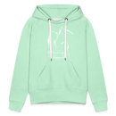 Frauen Premium Hoodie You are my happy place - helles Mintgrün