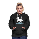 Frauen Premium Hoodie Isländer - Schwarz