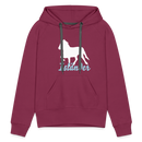 Frauen Premium Hoodie Isländer - Bordeaux