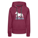 Frauen Premium Hoodie Isländer - Bordeaux