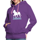 Frauen Premium Hoodie Isländer - Purple