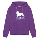 Frauen Premium Hoodie Isländer - Purple