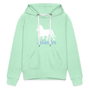 Frauen Premium Hoodie Isländer - helles Mintgrün