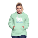 Frauen Premium Hoodie Isländer - helles Mintgrün