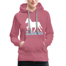 Frauen Premium Hoodie Isländer - Malve