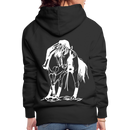 Frauen Premium Hoodie Western Hose - Schwarz