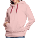 Frauen Premium Hoodie Western Hose - Kristallrosa