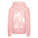 Frauen Premium Hoodie Western Hose - Kristallrosa