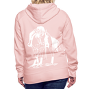 Frauen Premium Hoodie Western Hose - Kristallrosa