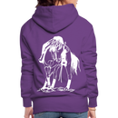 Frauen Premium Hoodie Western Hose - Purple