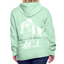 Frauen Premium Hoodie Western Hose - helles Mintgrün